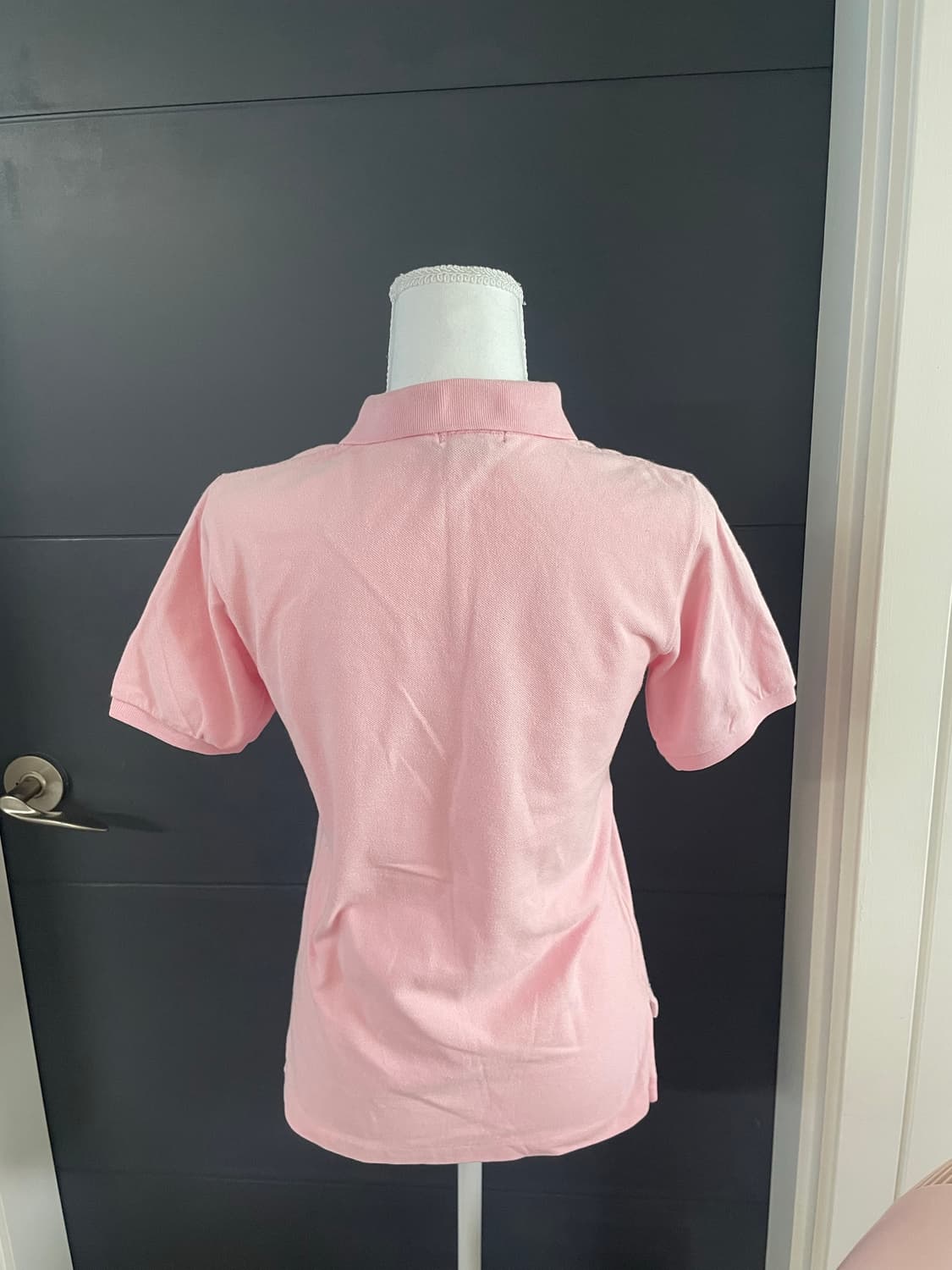 폴로 랄프로렌 딱붙 핑크 민트 딸기우유 카라 니트 상품이미지5