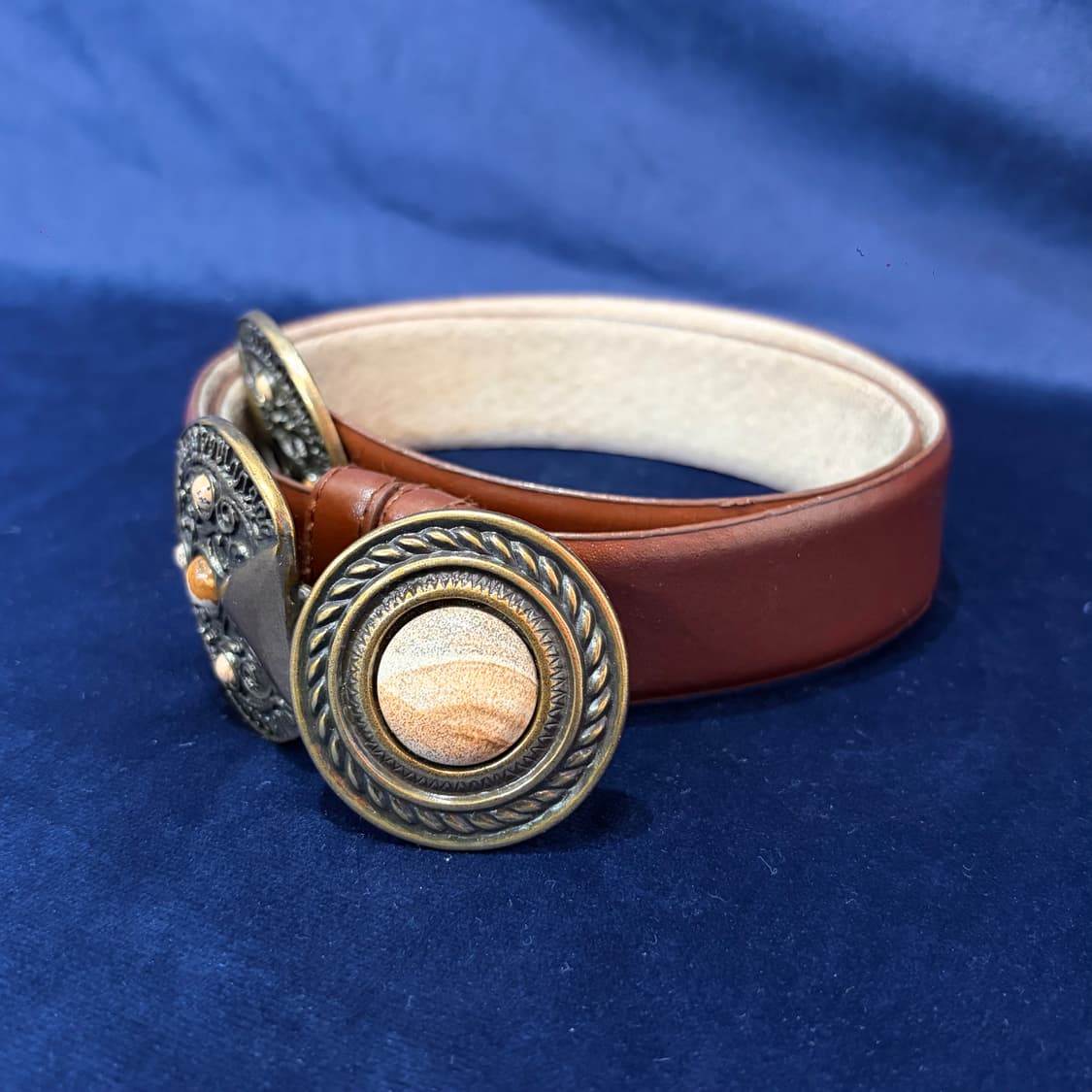 Etienne Aigner 목성 & 위성 리얼 레더 벨트 상품이미지2