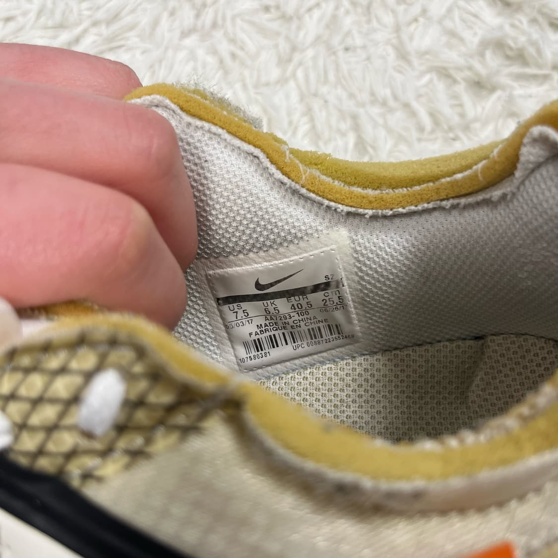 Nike x Off-White “The Ten” Air Max 90 상품이미지6