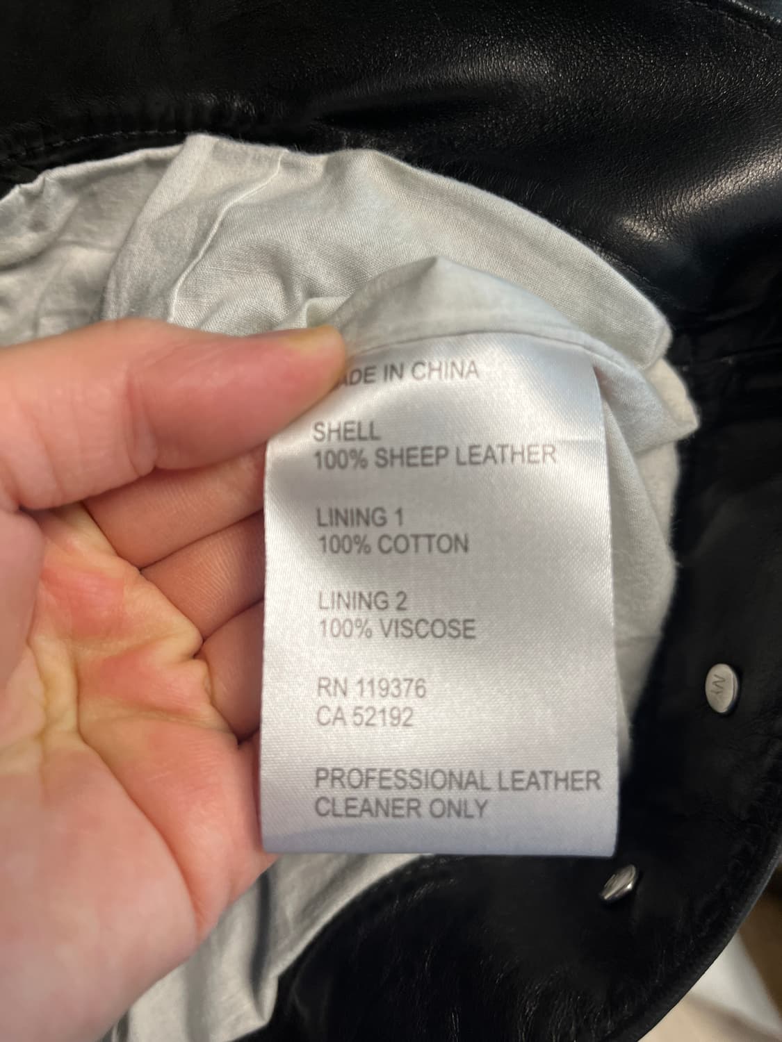 helmut lang 가죽자켓 S사이즈 상품이미지4