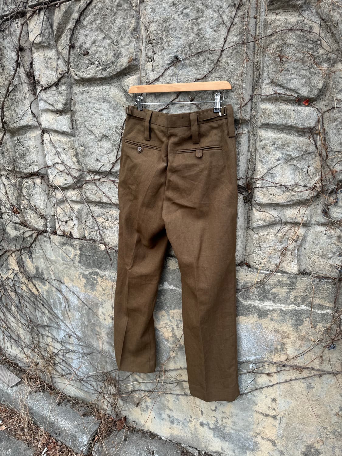 영국군 오리지널 배럭 드레스 트라우져 팬츠 브라운 30 상품이미지4