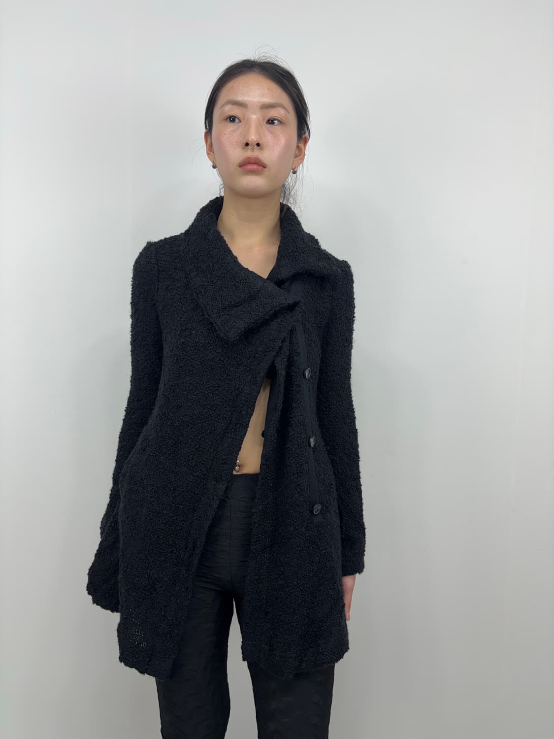 BOUCLE DRAPE CARDIGAN 상품이미지2