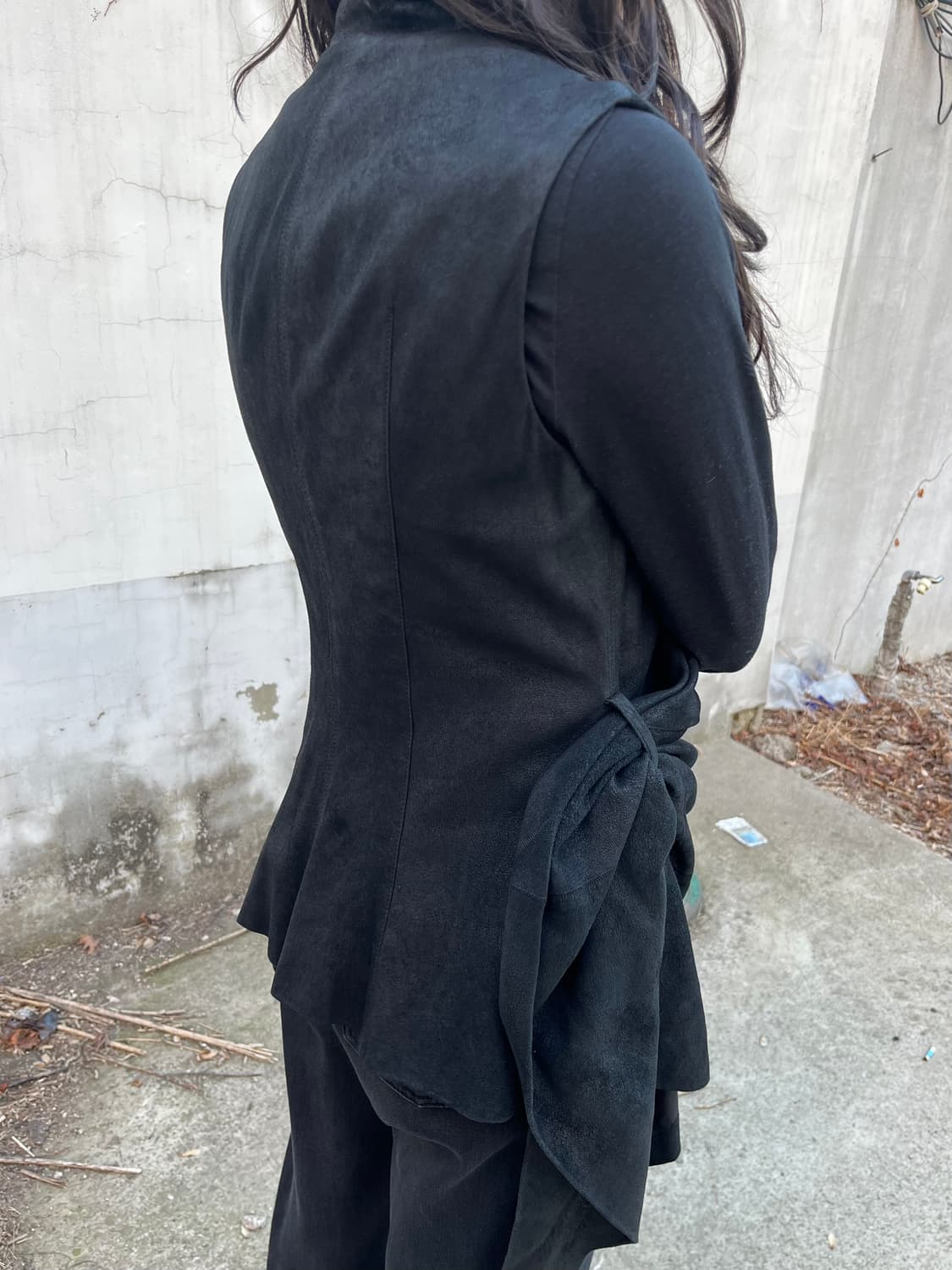 Rick Owens Draping Leather Vest 상품이미지4