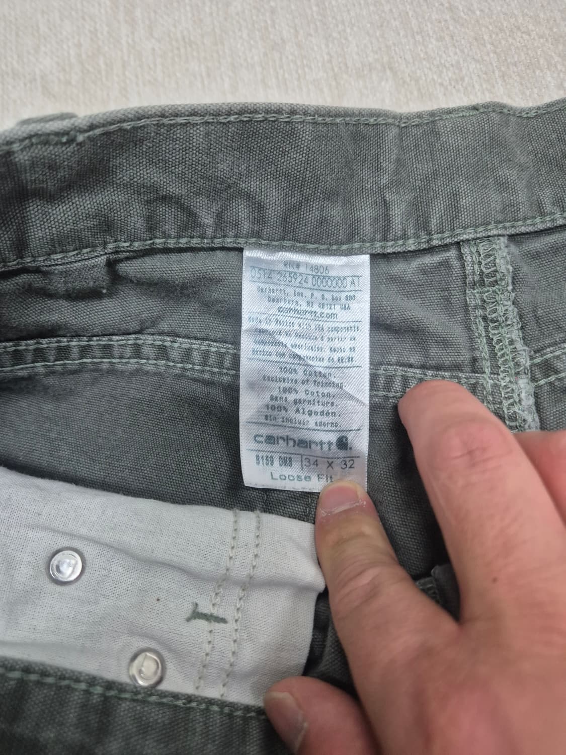 칼하트 팬츠 상품이미지4