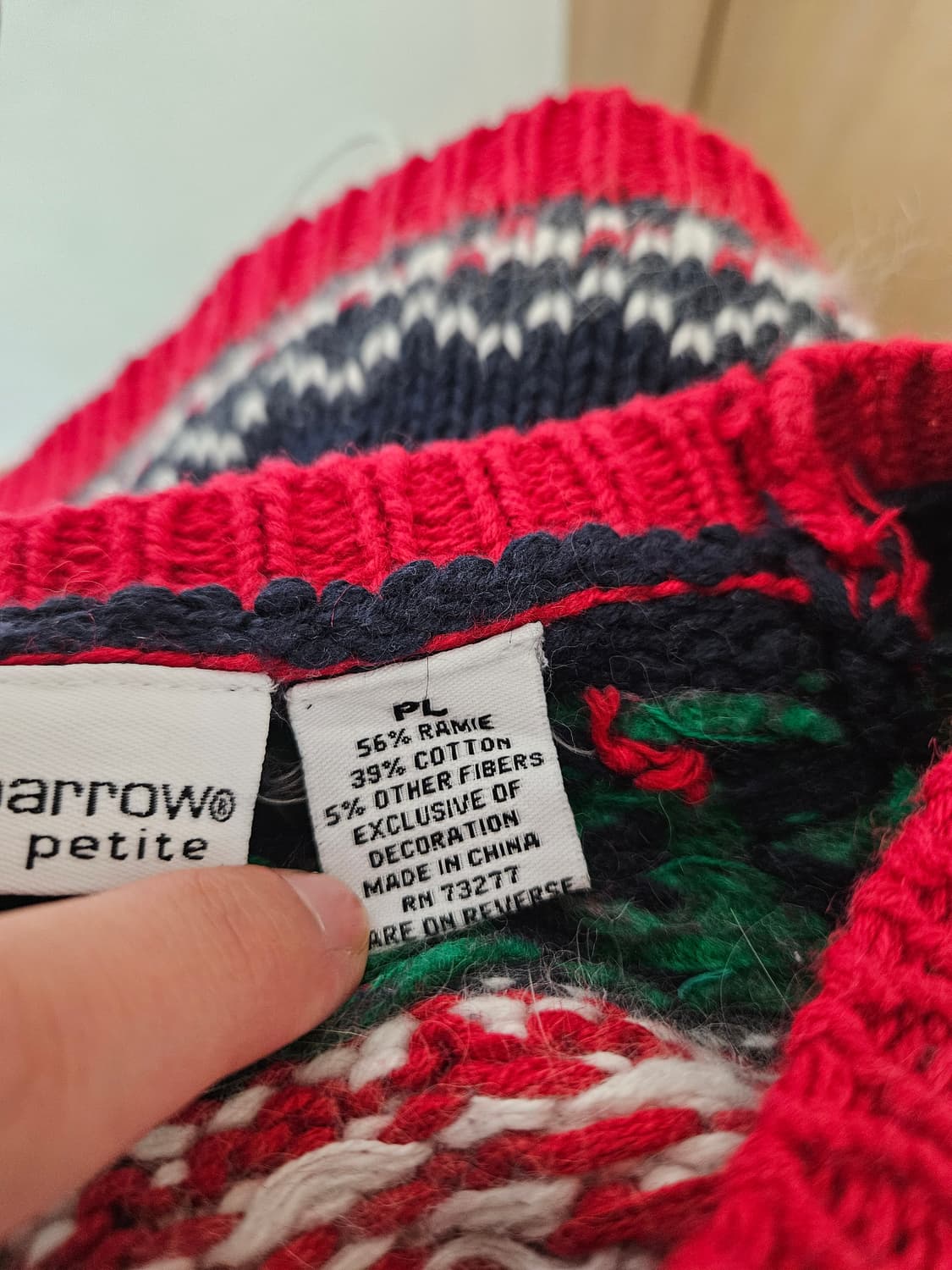 크리스마스 빈티지 겨울 니트 어글리 스웨터 상품이미지2