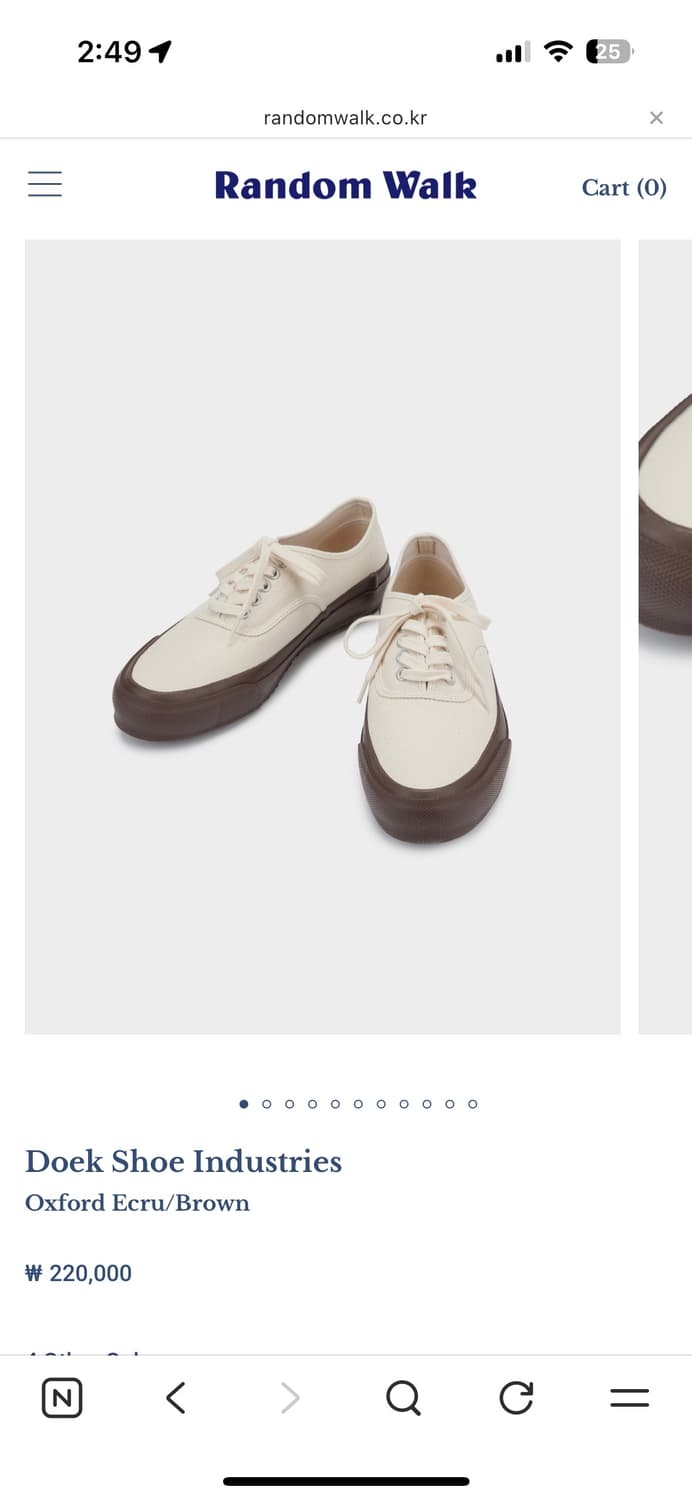 Doek 슈즈 판매합니다 ( 드레익스 ) 상품이미지4