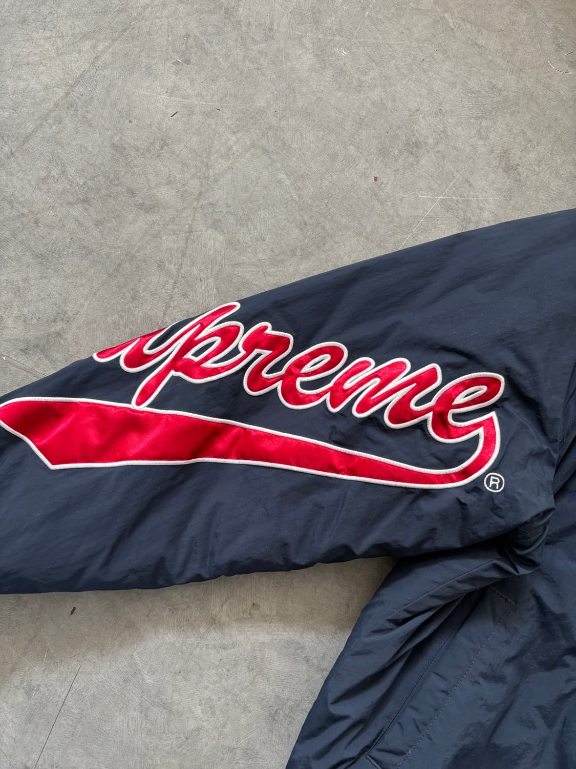 Supreme 슈프림 슬리브 스크립트 사이드 라인 후드 자켓 상품이미지3