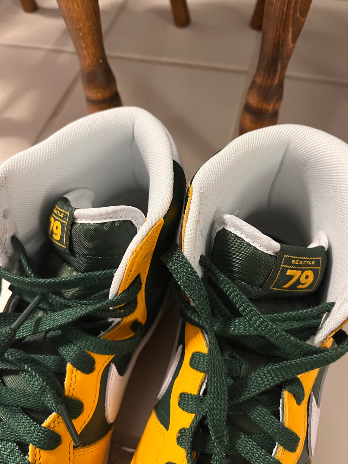 [새상품] 나이키 터미네이터 하이 시애틀 슈퍼소닉스 (275 / 9.5) 상품이미지2