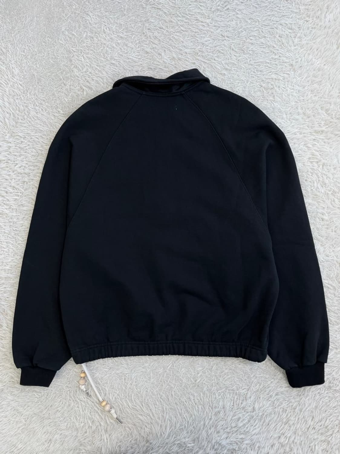 세터 아를 블랙 반집업 맨투맨/#3129 상품이미지3