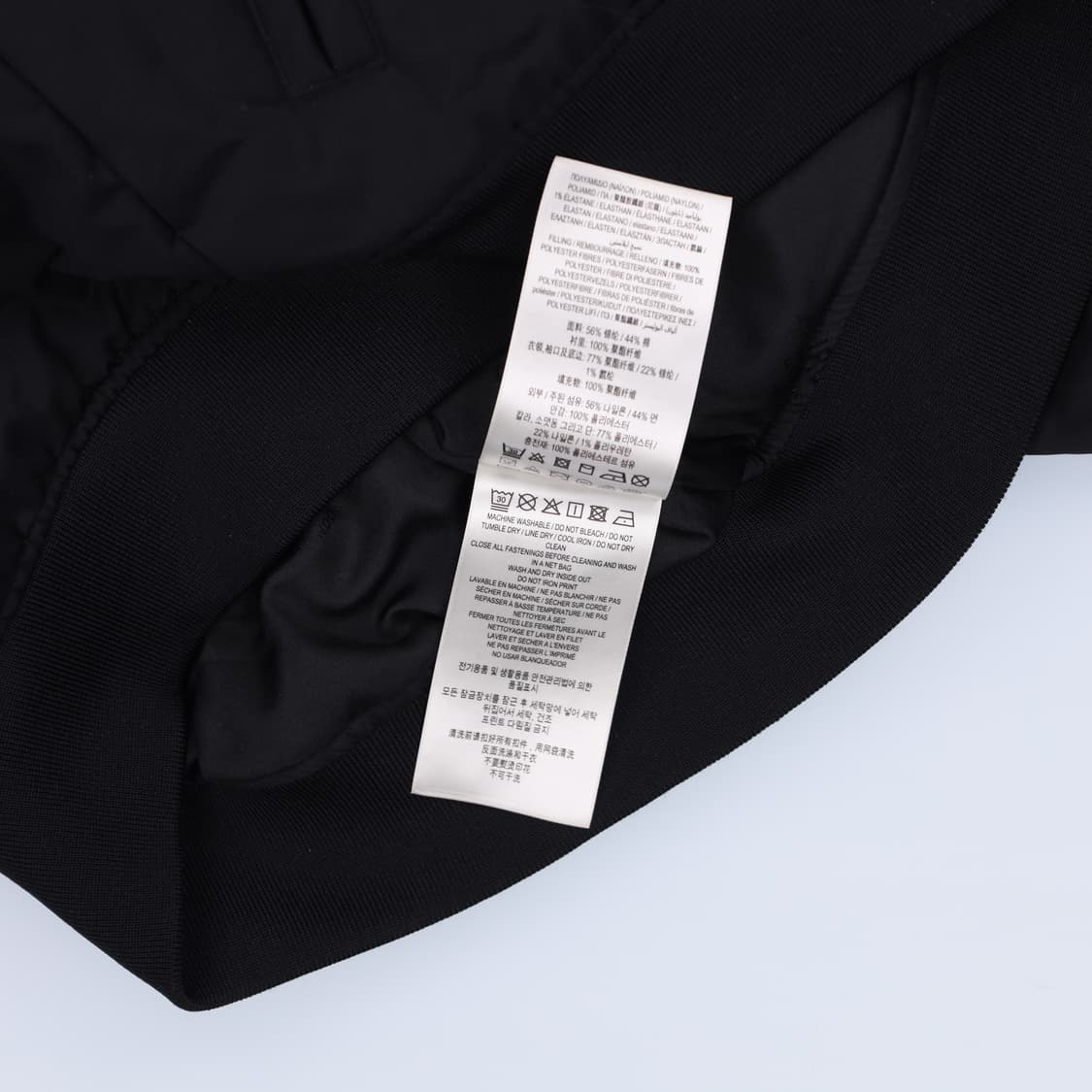 [12Y/152CM] 버버리 키즈여성 블랙 봄버자켓 0119H2 상품이미지7