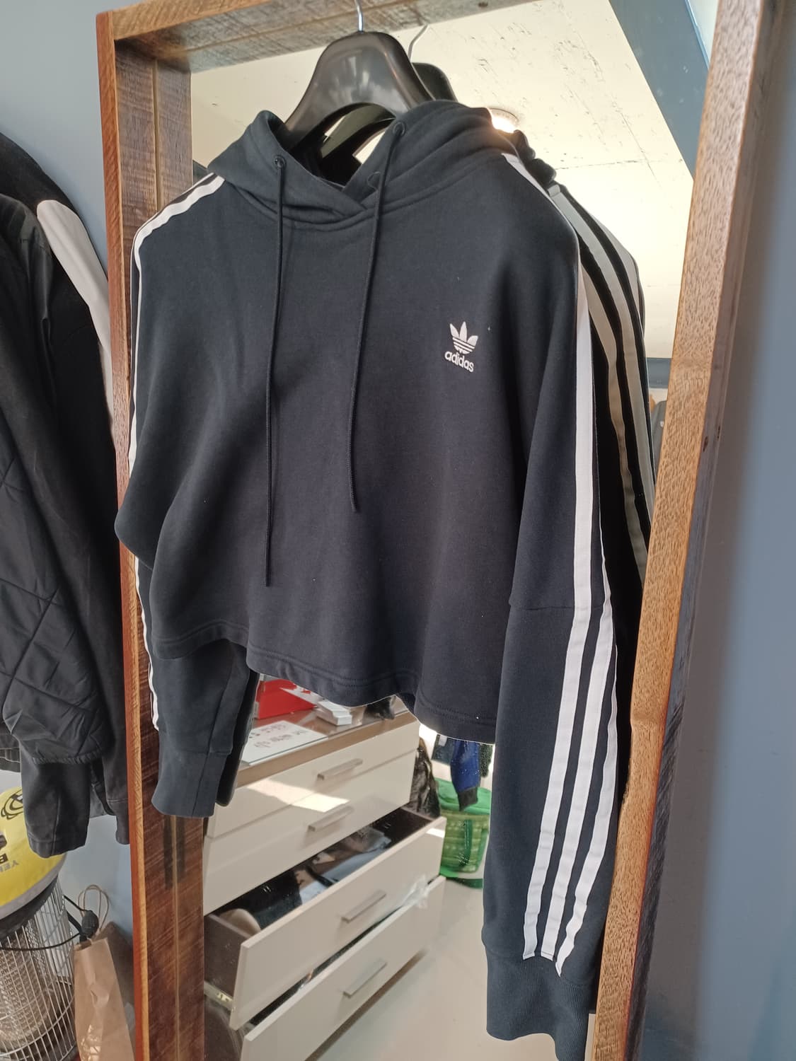 아디다스 크롭 트랙 후드티 xs 상품이미지5