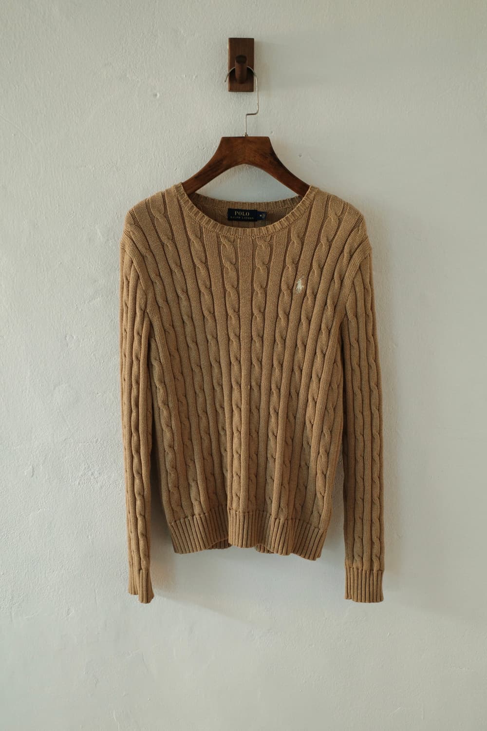 폴로 케이블 니트 상품이미지1