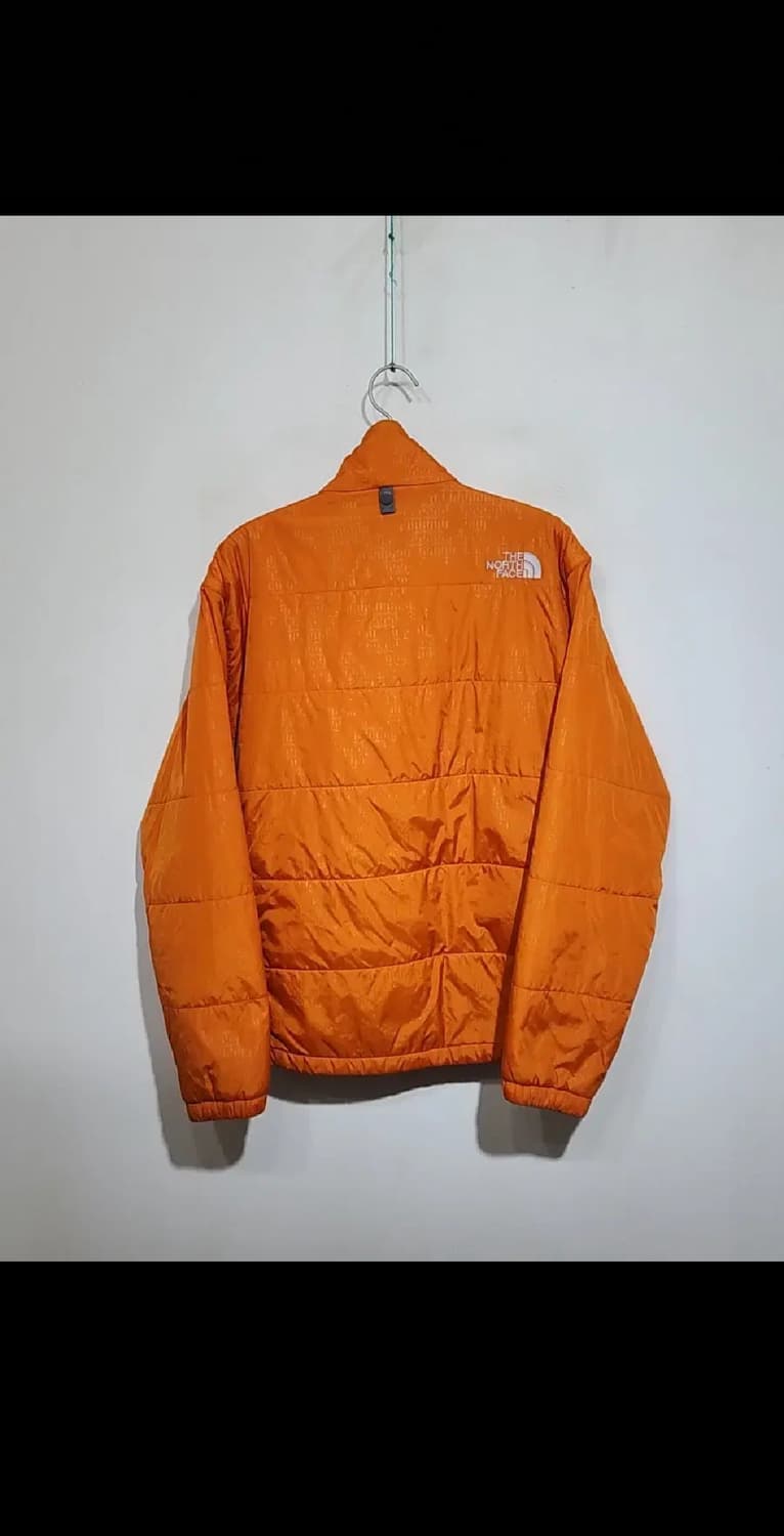 (100) 노스페이스 경량패딩 점퍼 오렌지색 등산복 자켓 아웃도어  상품이미지6