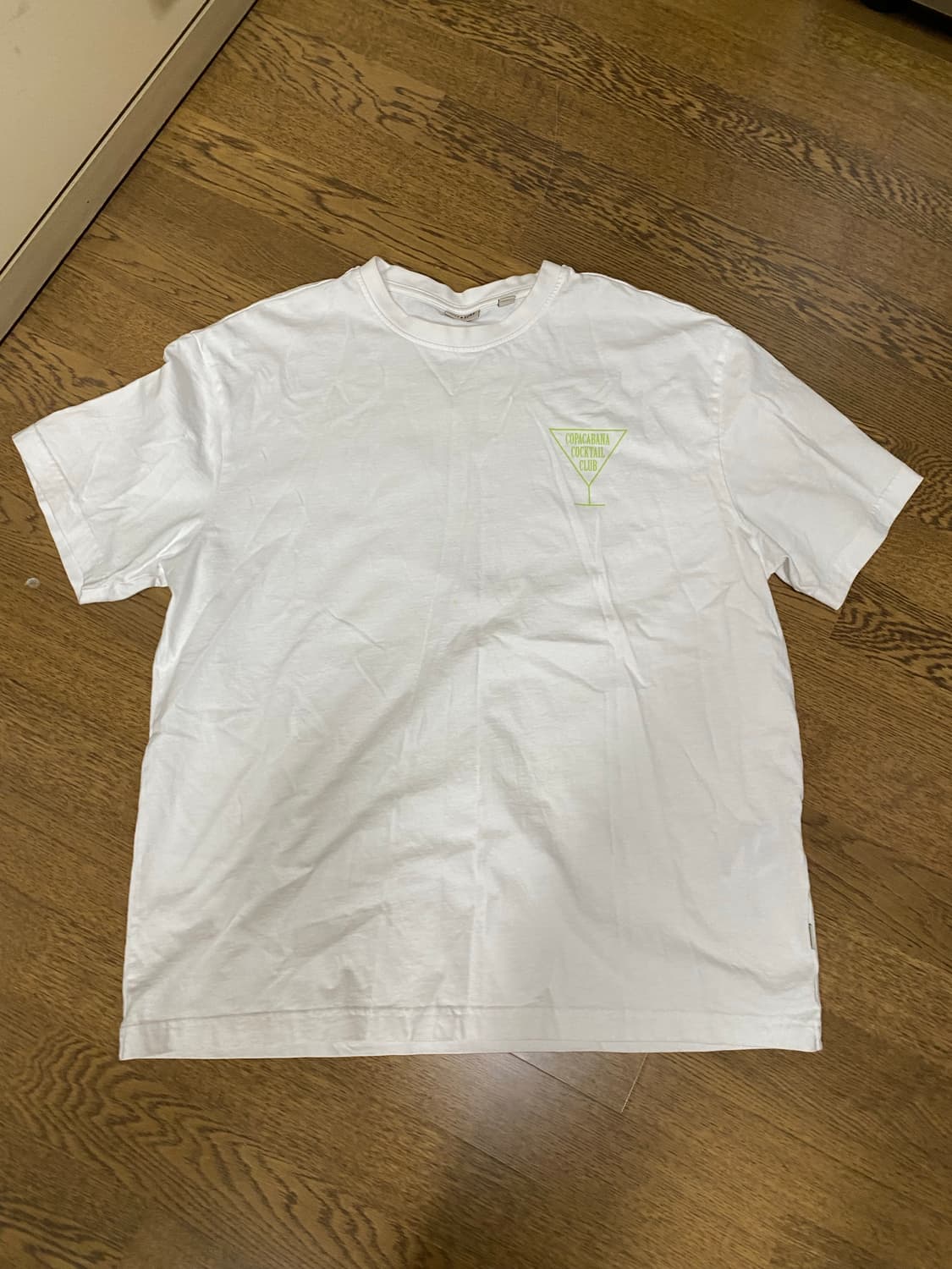 온리앤선즈 칵테일 클럽 반팔 티셔츠 xl 화이트 상품이미지3
