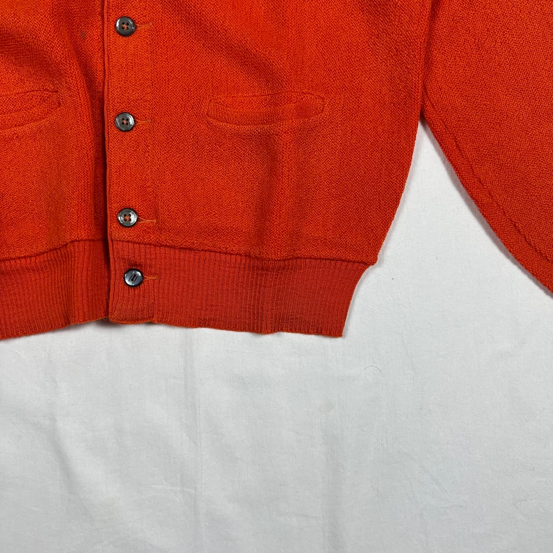 80’s-90’s 타운앤킹 버진 울 니트 가디건 상품이미지6