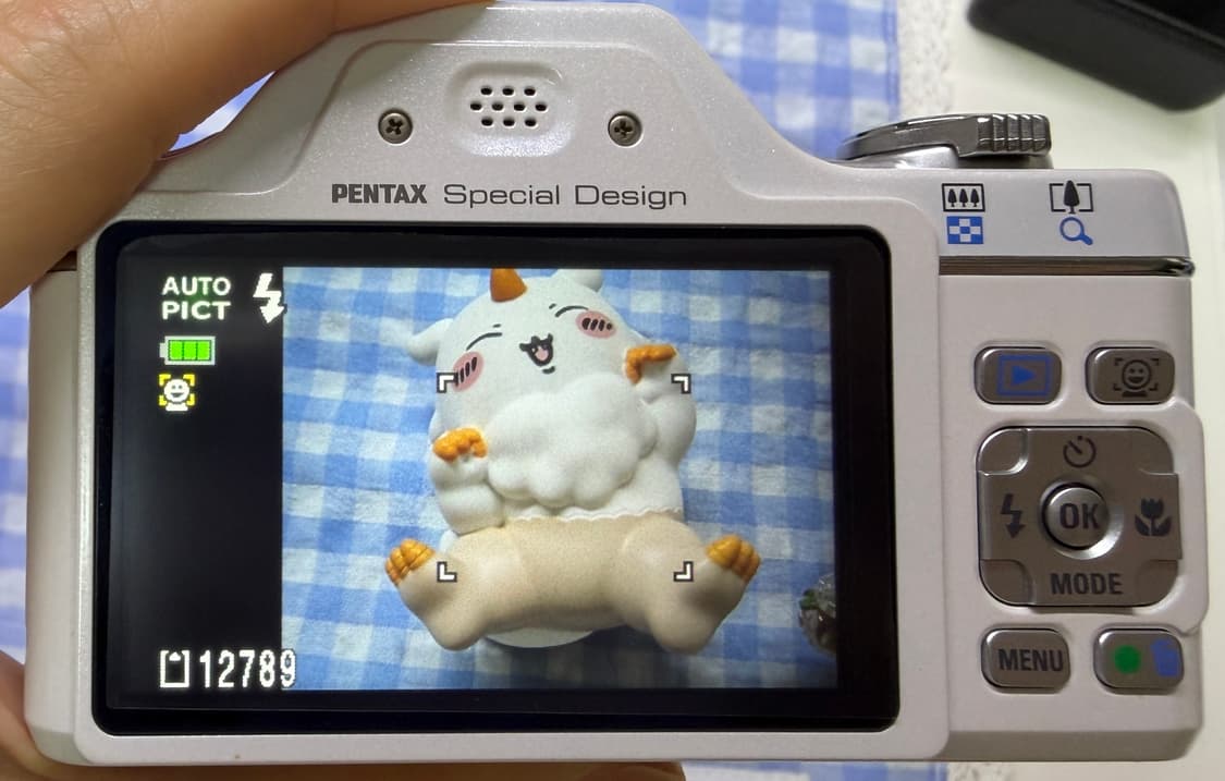 S급)펜탁스 i-10 화이트 팝니다 상품이미지2