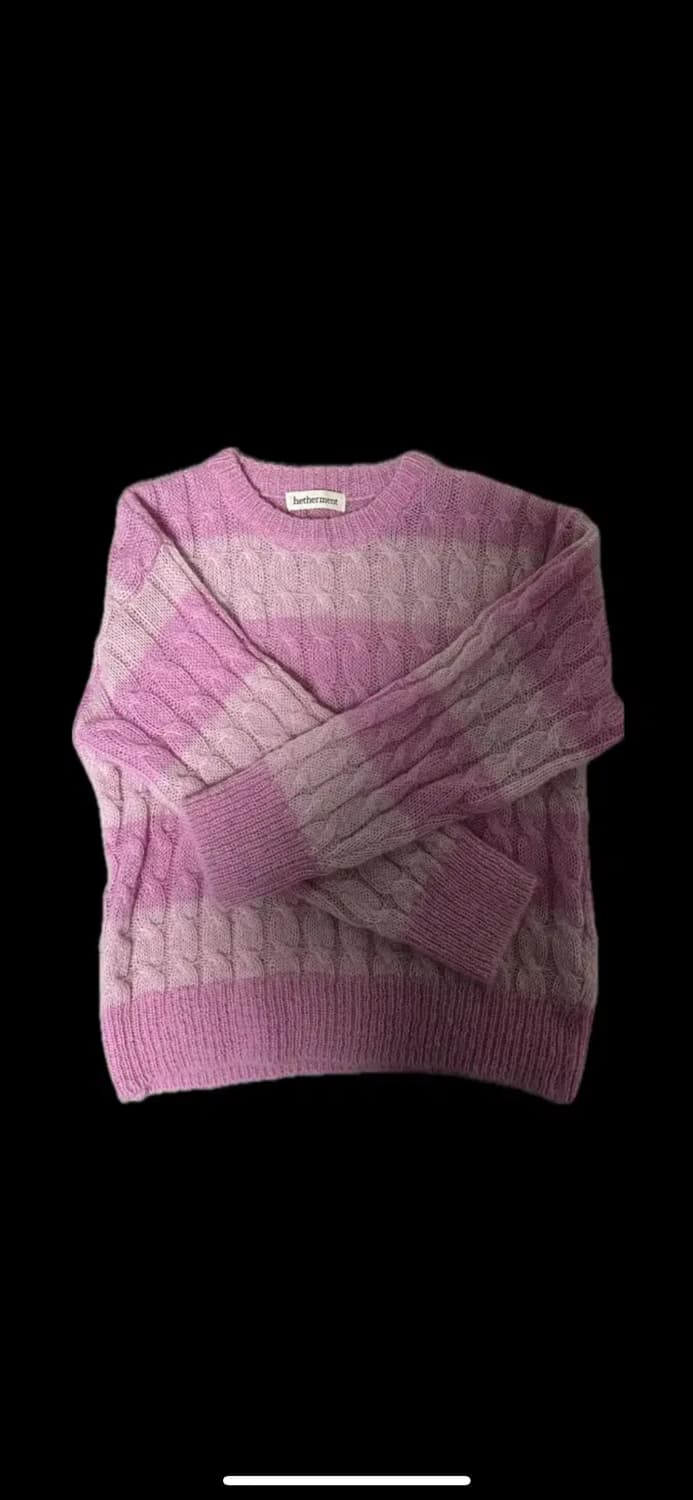 헤더먼트 키드모헤어 니트 상품이미지3