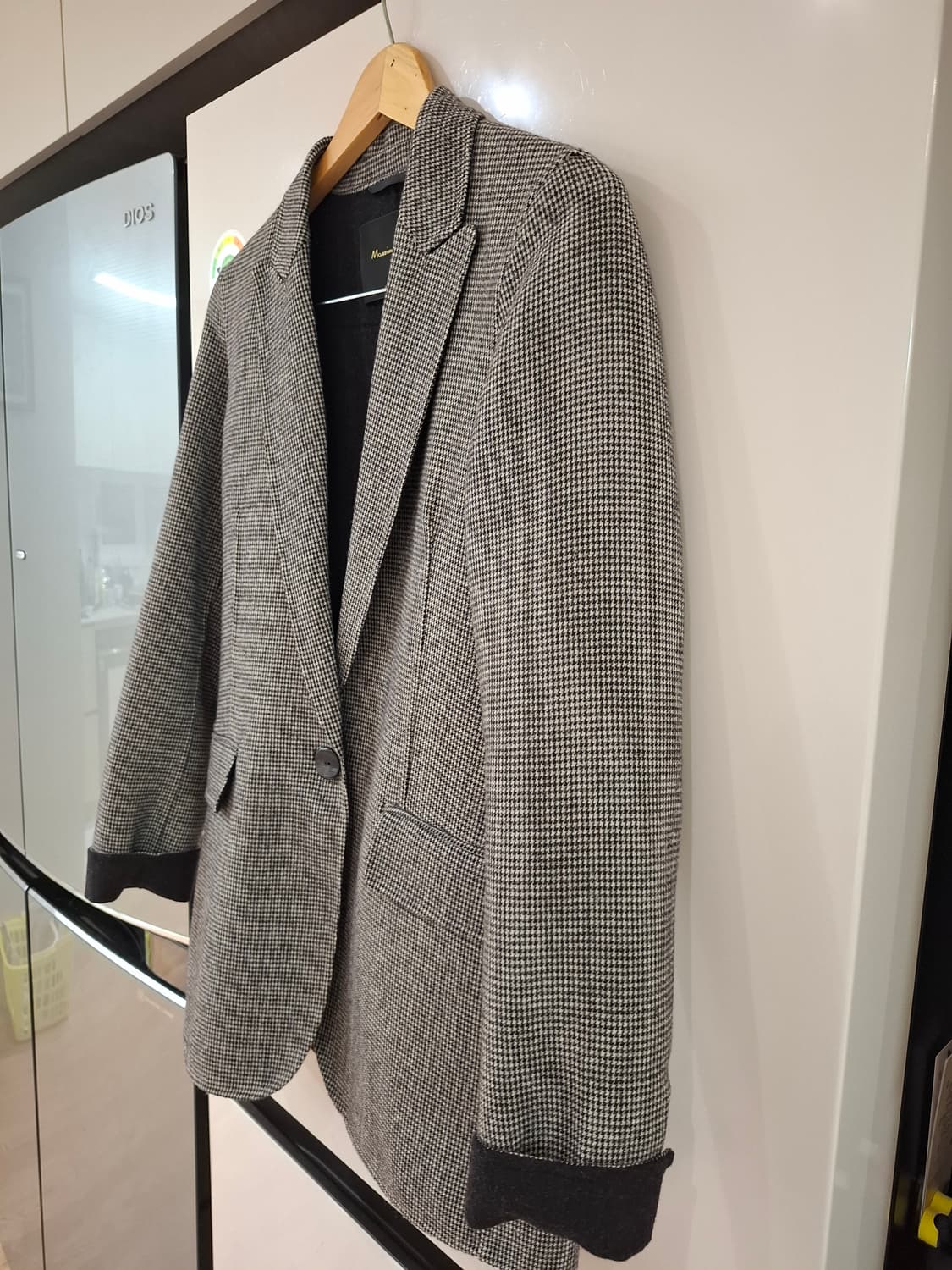마시모뚜띠 34 체크 블레이저  상품이미지7