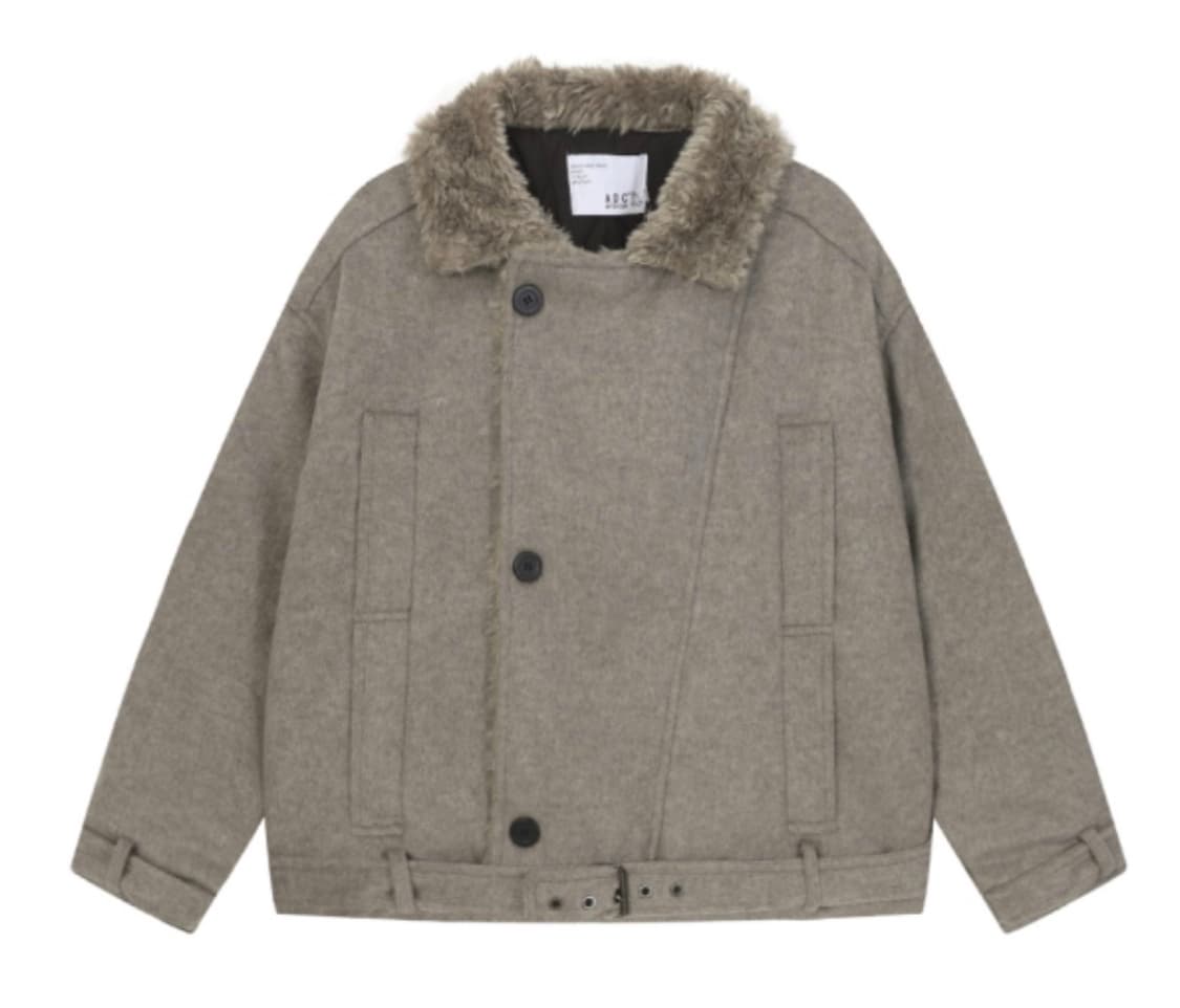 아사키프레자키 무스탕 자켓 상품이미지2