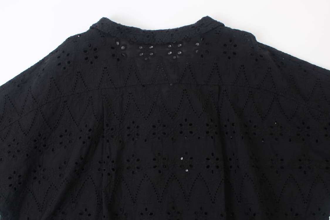 N’ORLABEL Cutwork Open Collar Shirt  상품이미지9
