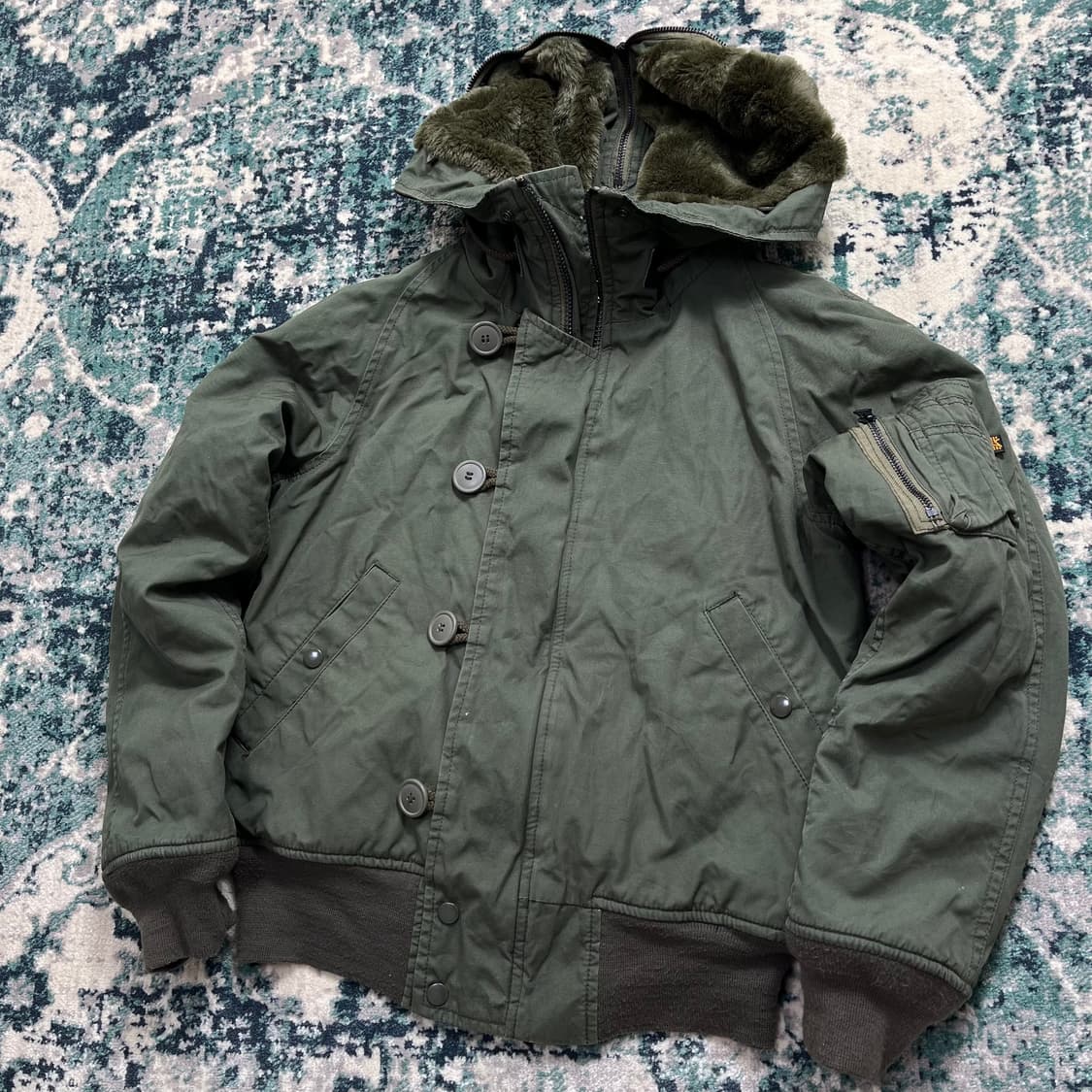Alpha N-2B Flight parka 알파인더스트리 자켓(s) 상품이미지2