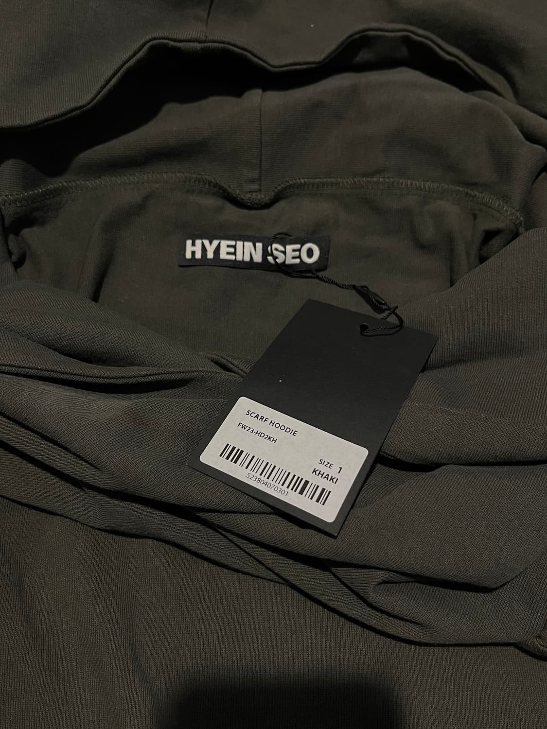 hyeinseo scarf hoodie 1size 상품이미지6