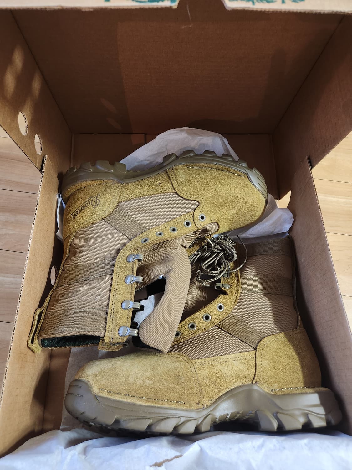 Danner Rivot TFX 8 Coyote 1200g 미군보급 군화 상품이미지3