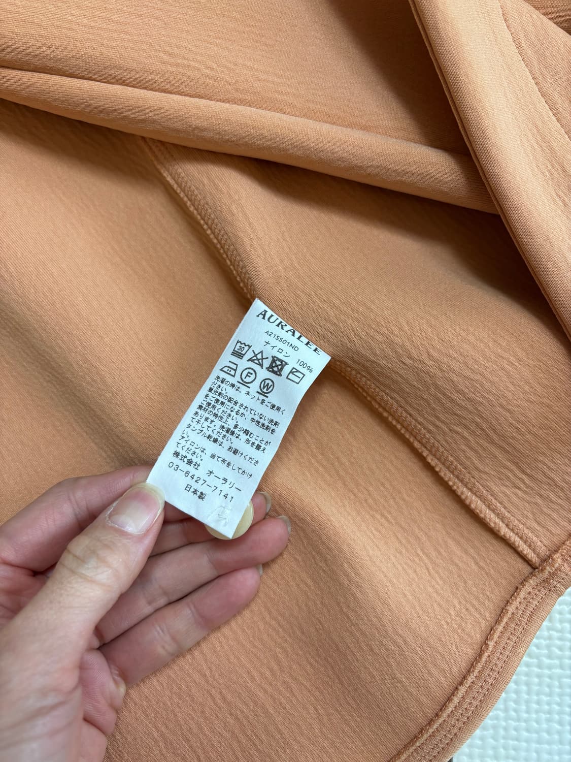 오라리 여성 오버사이즈 셔츠 0사이즈 상품이미지3