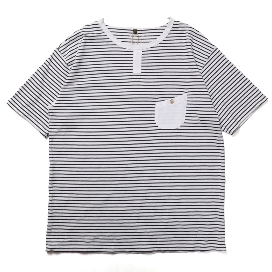 Nigel Carbourn Pocket Stripe T-shirt 
 상품이미지1