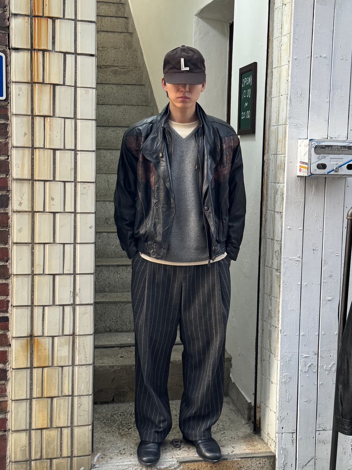 빈티지 양가죽 자켓(O32) 상품이미지2