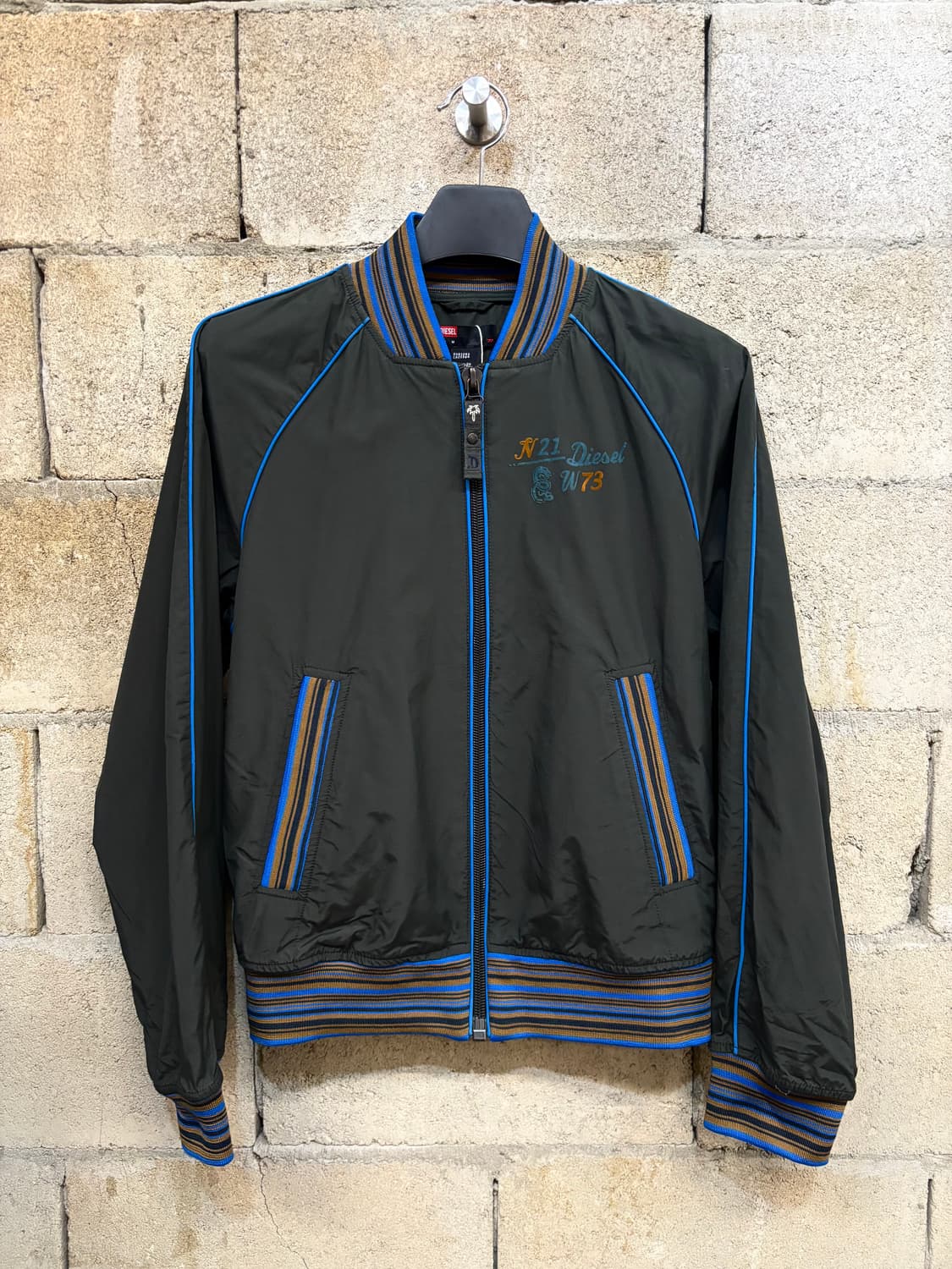 디젤 나일론 블루종 자켓 상품이미지1