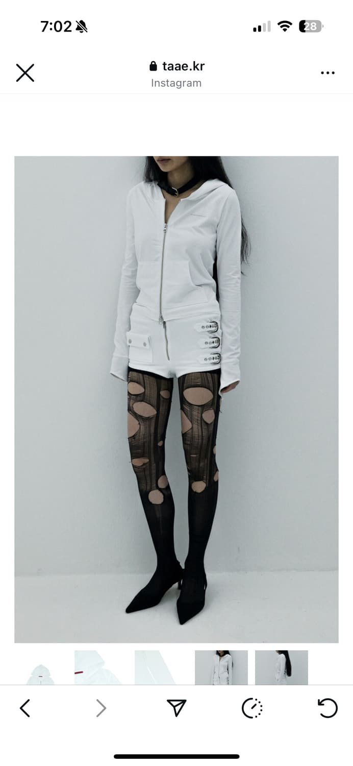 taae 태 Diagonal Cuffs Zip-up 002 후드집업 상품이미지2