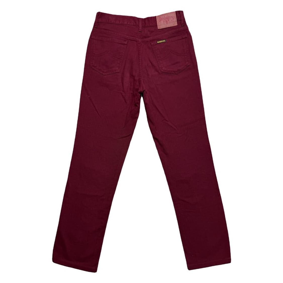 밥슨 스트레이트핏 데님 팬츠 레드 30 상품이미지7