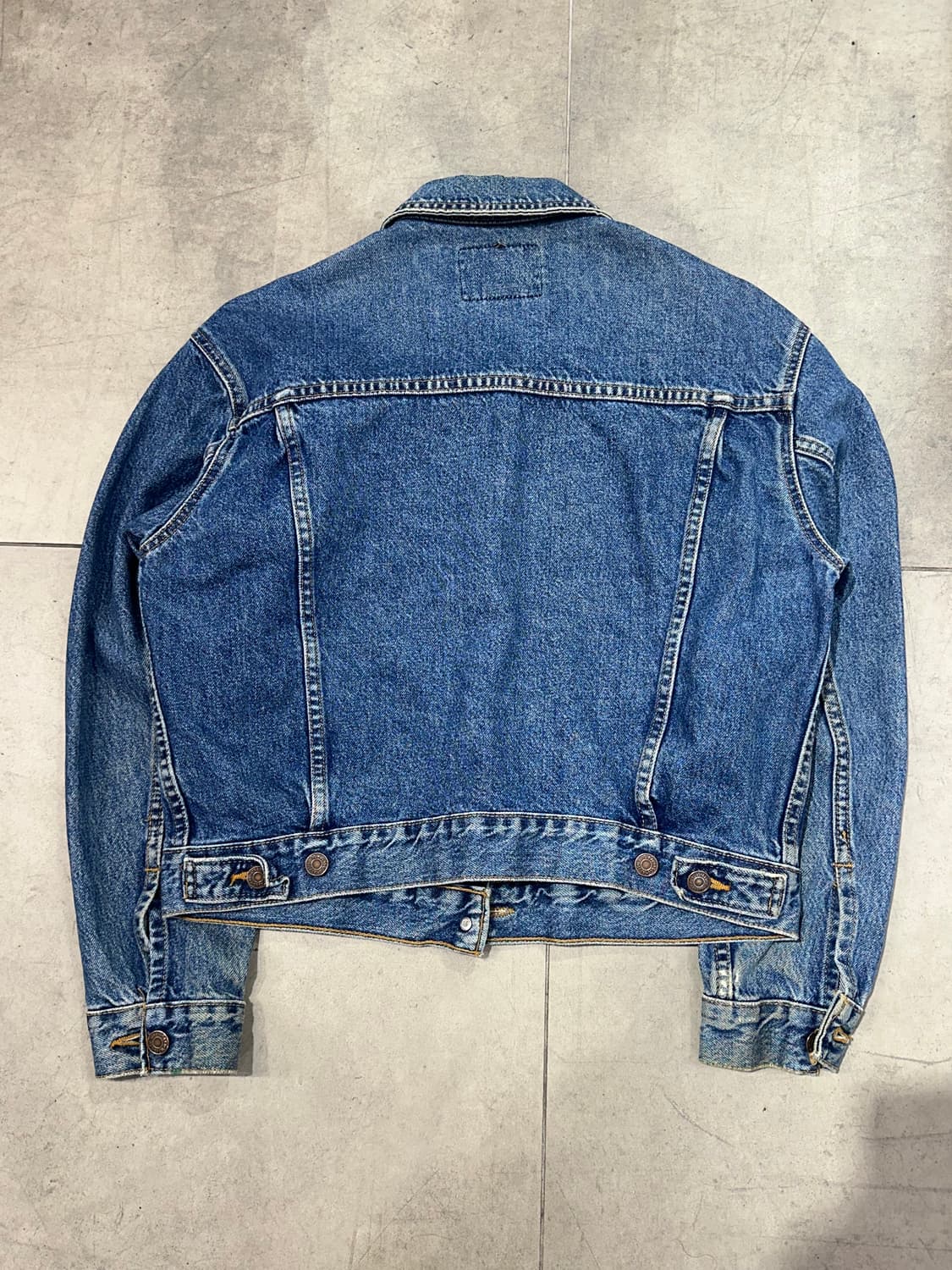 90s made in usa 리바이스 데님 트러커 자켓 상품이미지8