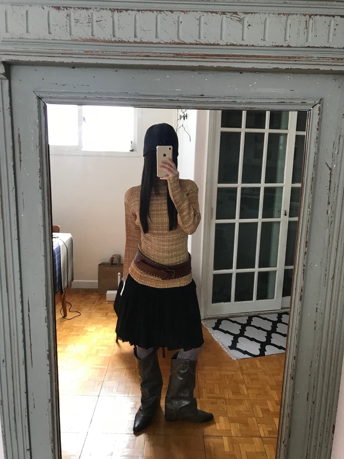 vintage pleats top 상품이미지1
