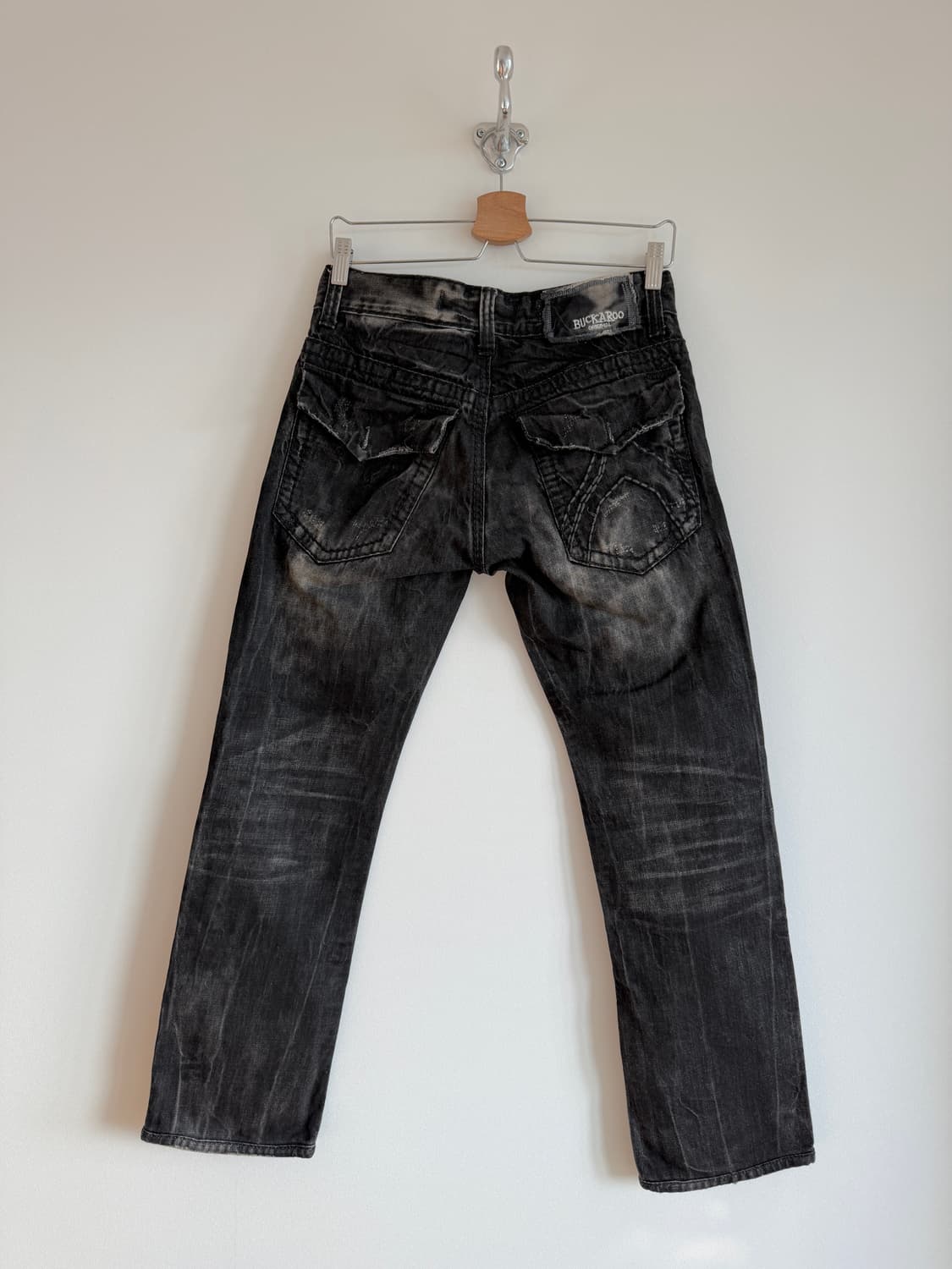 버카루(BUCKAROO) 워싱 데님 상품이미지4