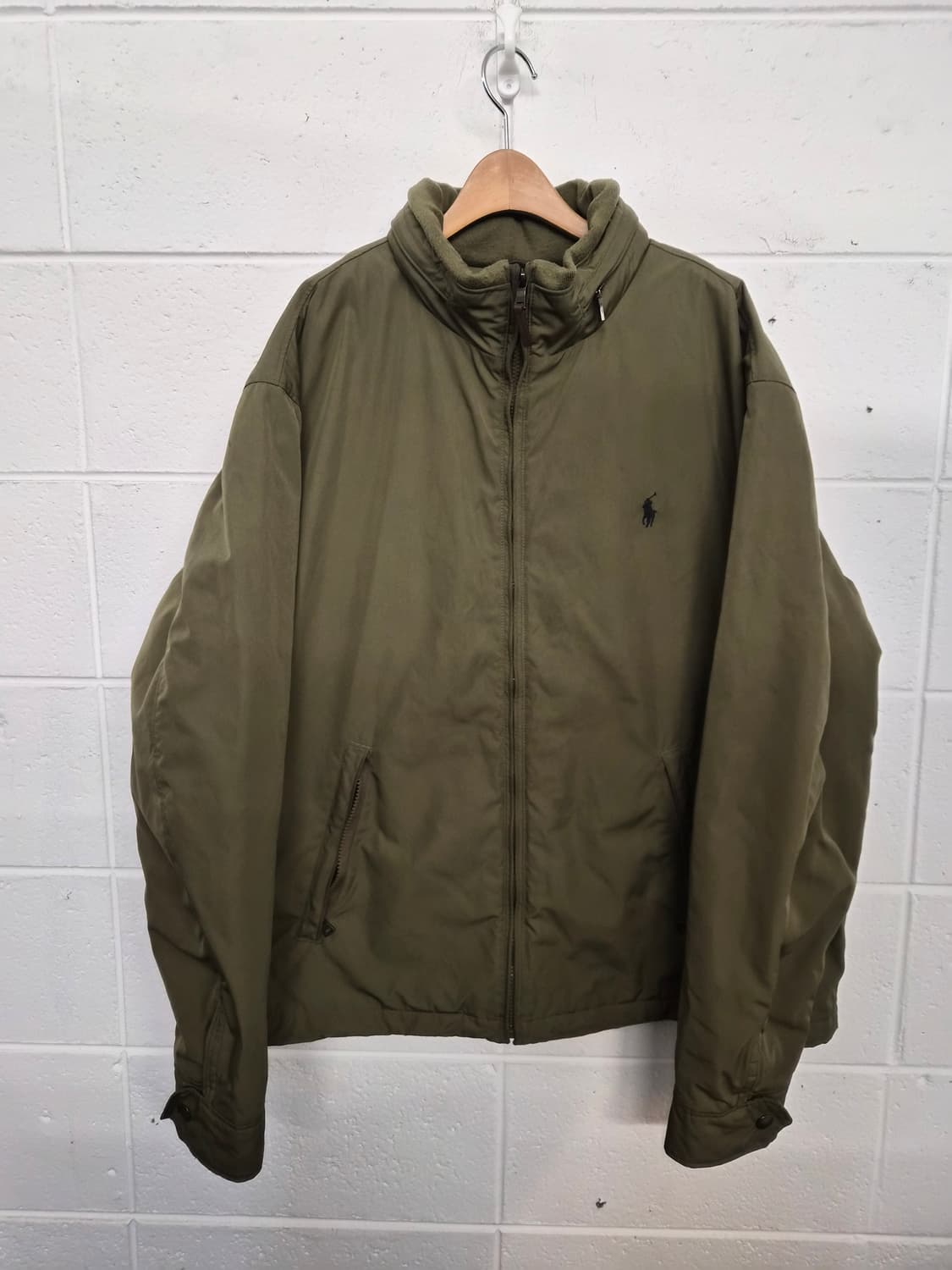 XXL) 폴로 랄프로렌 나일론 블루종 팝니다 상품이미지1