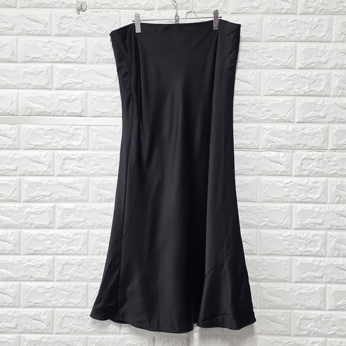 택포) 띠어리 블랙 롱 스커트 30인치 상품이미지4