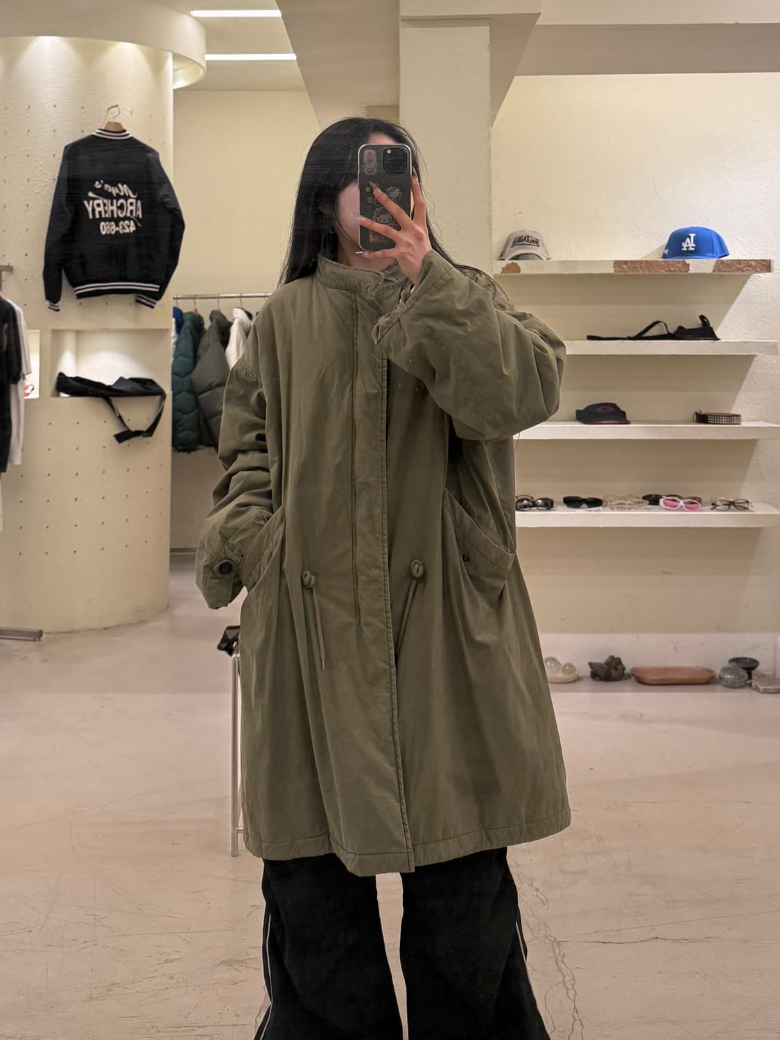 파르티멘토 카키 복각 야상 U770 상품이미지1