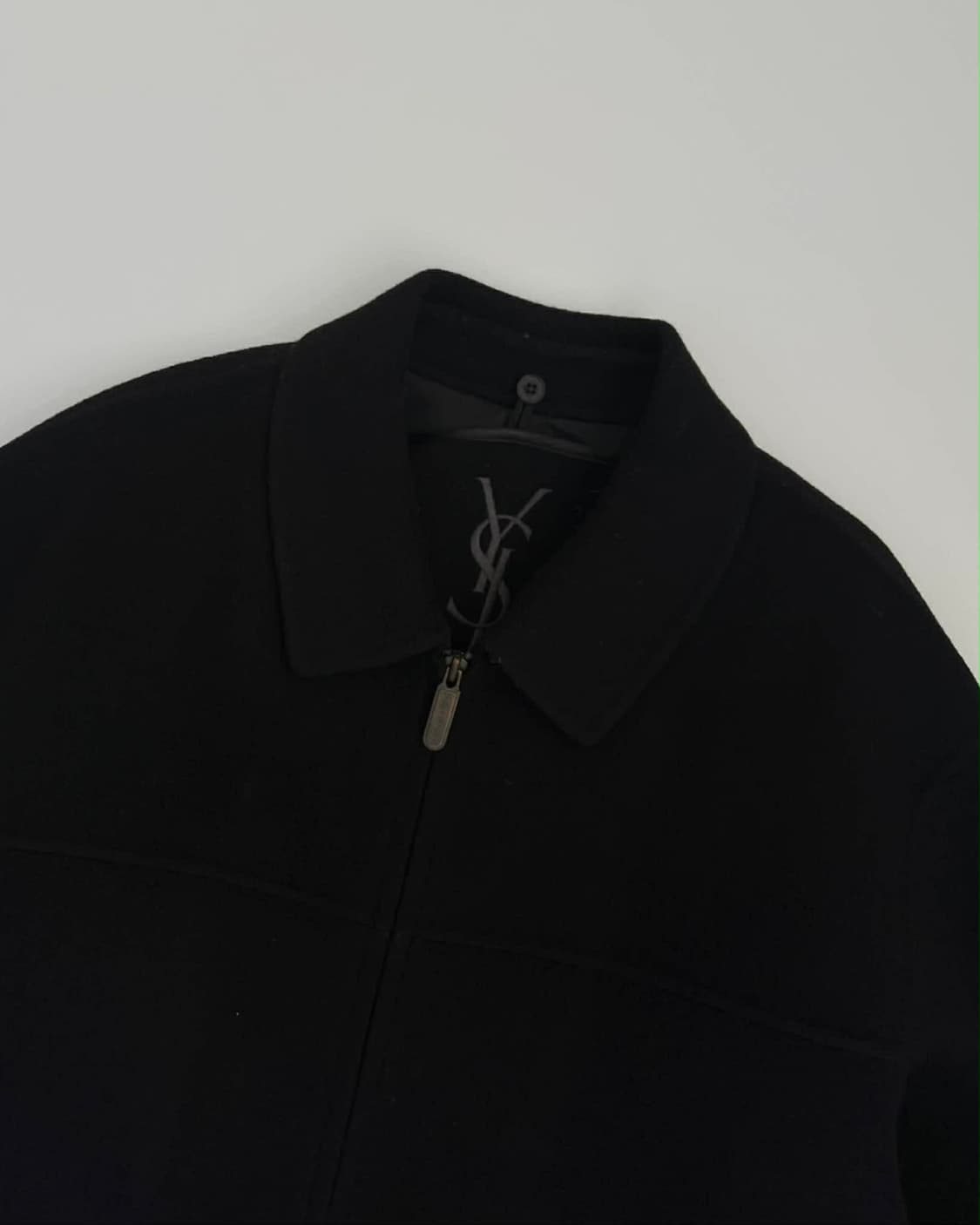 [100] 입생로랑 YSL 자수 울 집업 자켓 상품이미지6