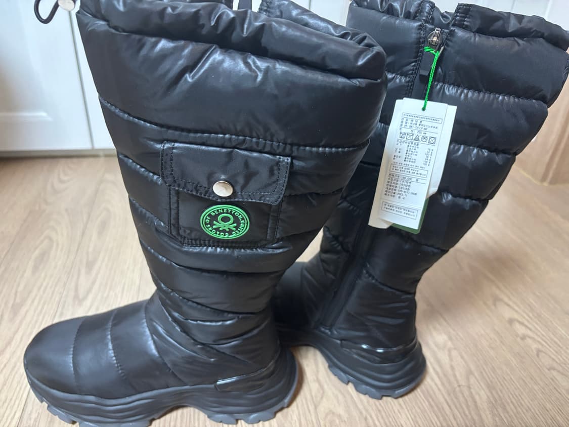 새것 베네통 패딩 롱부츠 235 방한부츠 기모부츠 골프부츠 상품이미지1