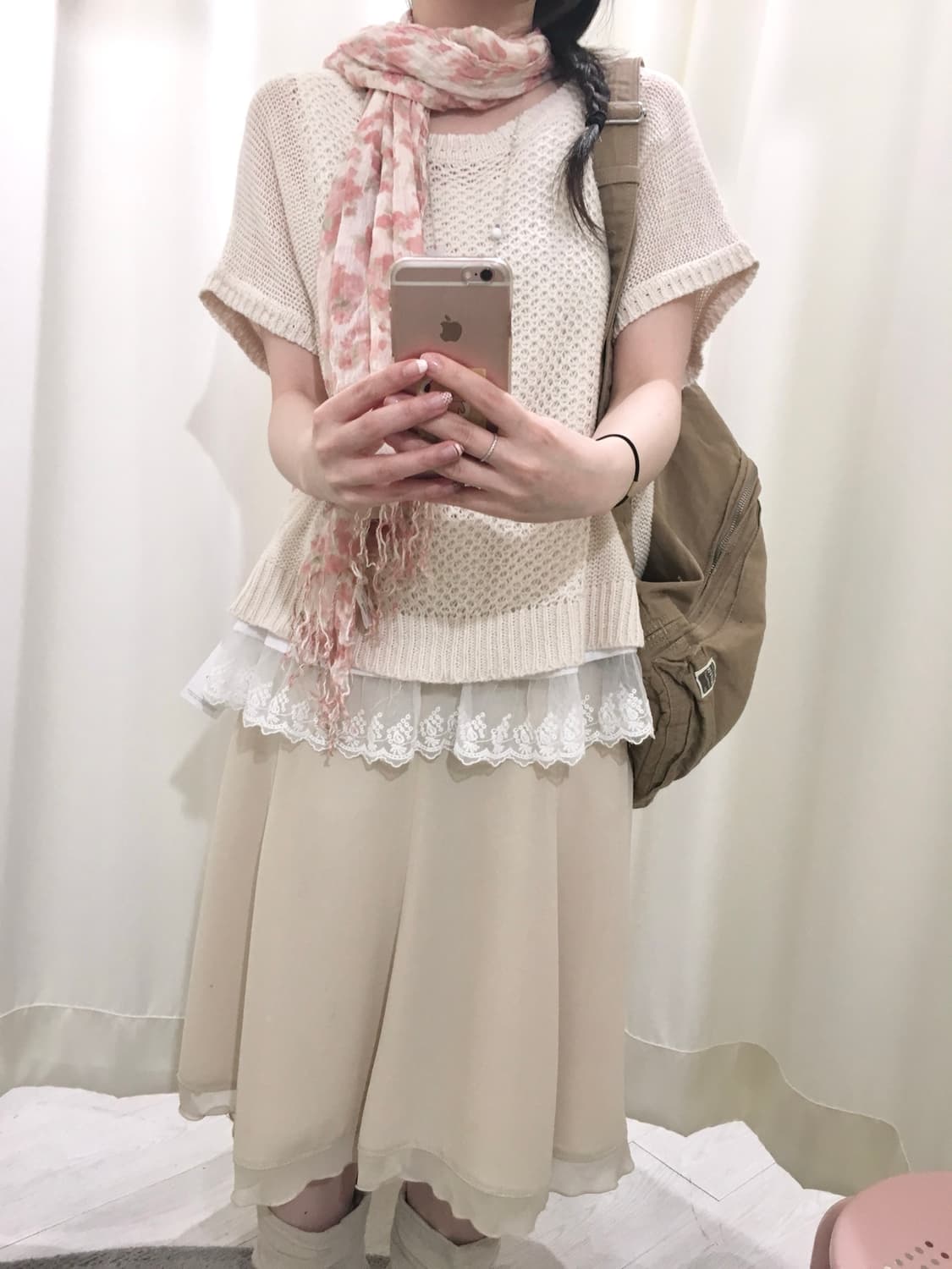 X.more layered skirt 상품이미지2