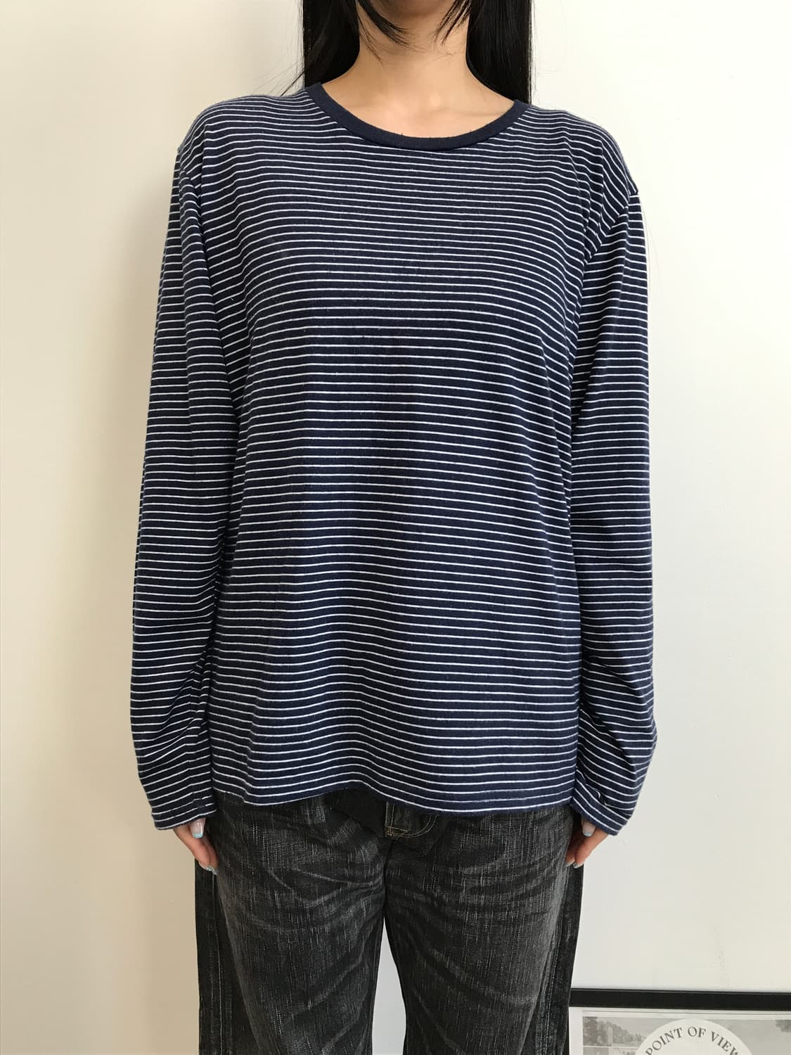 Smilook Stripe Long Sleeve Tee 상품이미지2