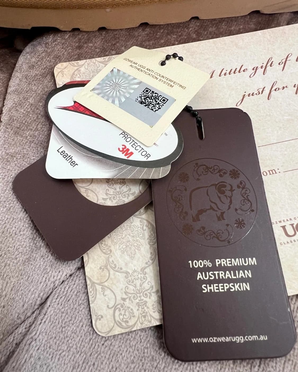 오즈웨어 카멜베이지 어그UGC 호주어그 
 상품이미지8