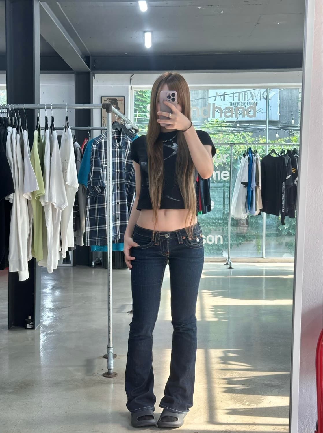 트루릴리전 조이 부츠컷 데님팬츠 상품이미지2