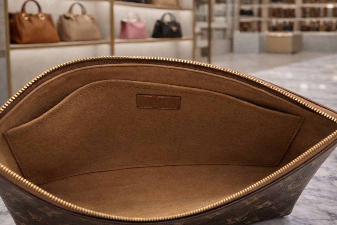 [S급] 루이비통 데일리 파우치 모노그램 캔버스 세서미 판매합니다!!! 상품이미지2