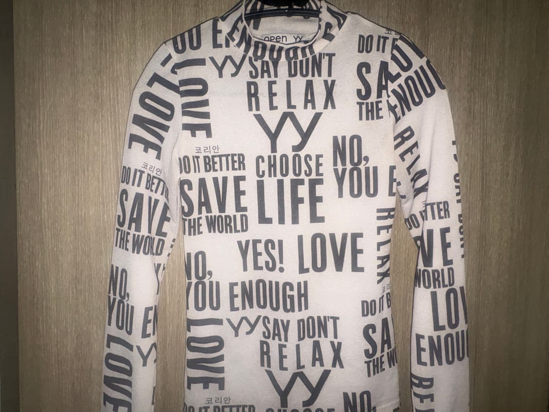 Open YY 23SS 그래픽 롱슬리브 상품이미지2