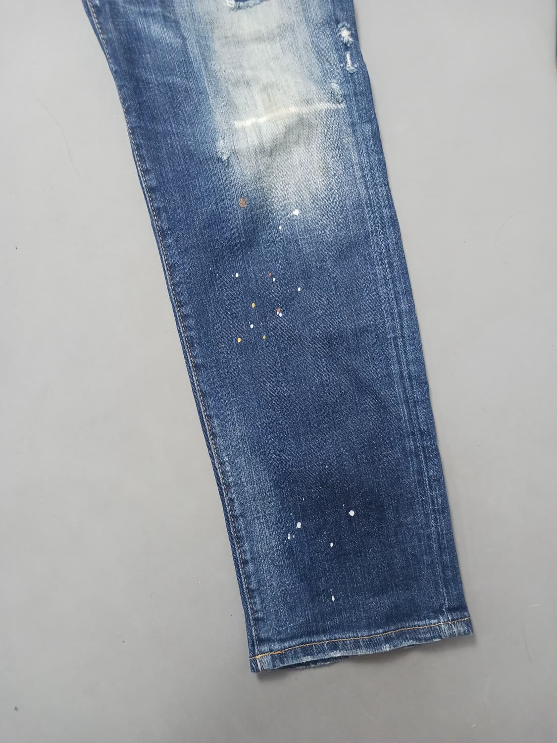 [34] 디스퀘어드2 앞지퍼 멀티페인팅 쿨가이진 청바지 상품이미지5