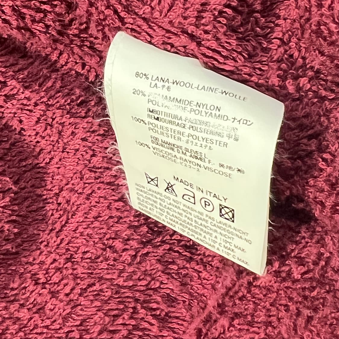 Diesel Style lab Wool Bomber Jacket 상품이미지8