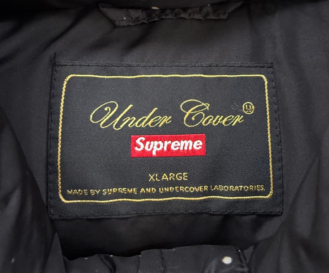 슈프림 X 언더커버 X 퍼블릭 에너미 18ss 패딩점퍼 상품이미지9